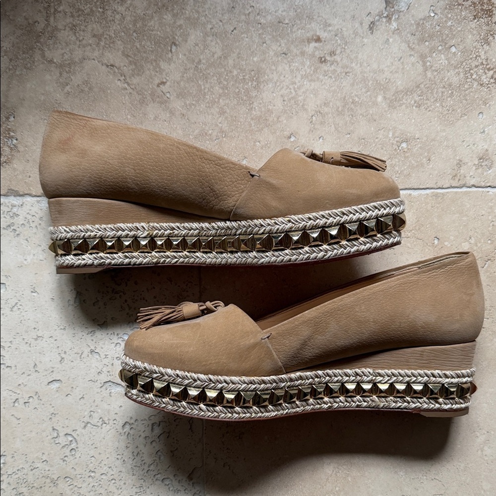 Christian Louboutin Tassel Espadrille
